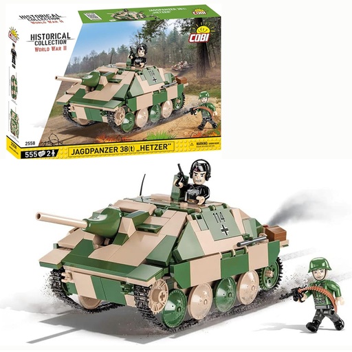 COBI | COBI-2558 Jagdpanzer 38(T) "Hetzer" 555pcs