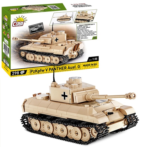 COBI | COBI-2713 HC WWII 127131 PANZER V PANTHER AUSF.G 308pcs