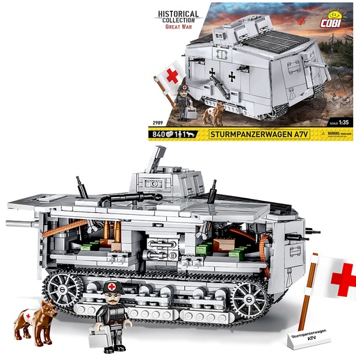 COBI | COBI-2982Sturmpanzerwagen A7V 575pcs