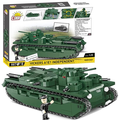 COBI | COBI-2990 HC GREAT WAR /2990/ VICKERS A1 E1 INDEPENDENT 887pcs