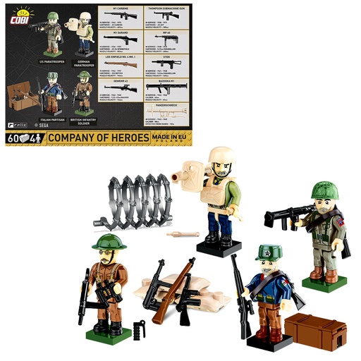 COBI | COBI-3041 COH 3 /3041/ FIGURINES & ACCESORIES 60pcs
