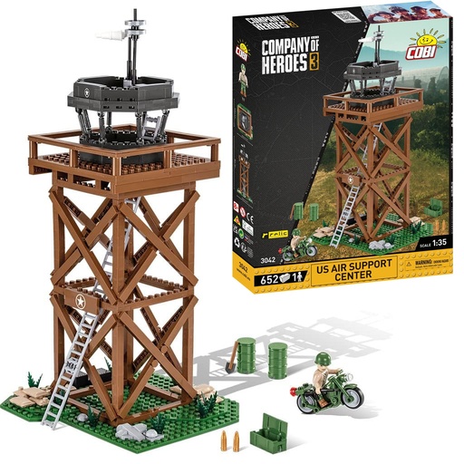 COBI | COBI-3042 COH 3 /3042/ US AIR SUPPORT CENTER 650pcs