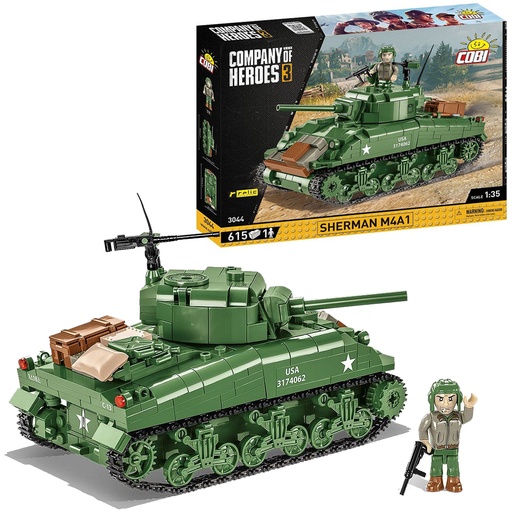COBI | COBI-3044 COH 3 /3044/ SHERMAN M4 A 1 615pcs