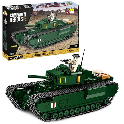 COBI | COBI-3046 COH 3 /3046/ CHURCHILL MK.Ill 640pcs