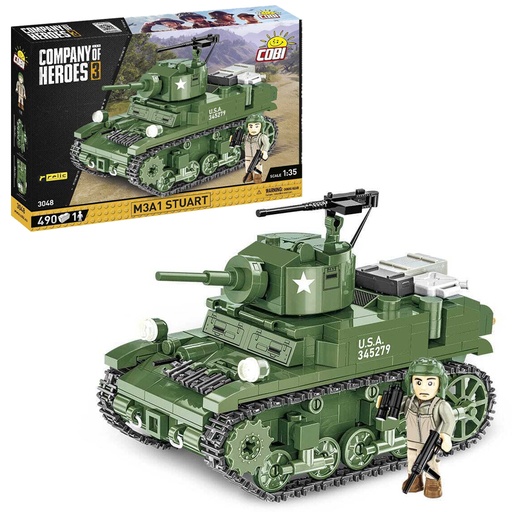 COBI | COBI-3048 COH 3 /3048/ M3 A 1 STUART 490pcs
