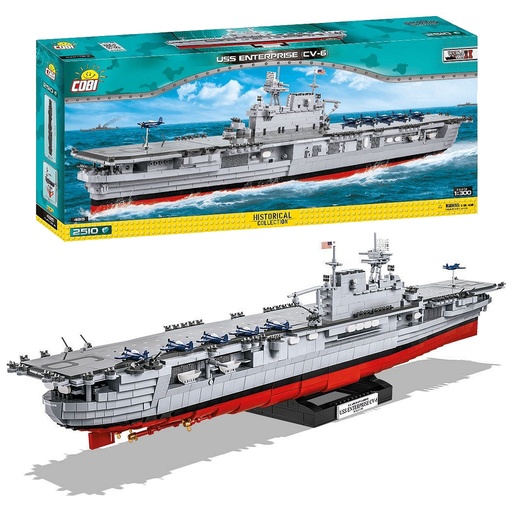 COBI | COBI-4815 HC WWII 4815 USS ENTERPRISE (CV-6) 2510pcs