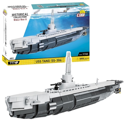 COBI | COBI-4831 | HC WWII /4831/ 唐號潛艇 (USS Tang SS-306) 777片