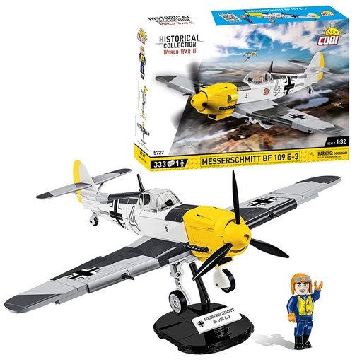 COBI | COBI-5727 | HC WWII /5727/ MESSERSCHMITT BF 109 E-3 335pcs