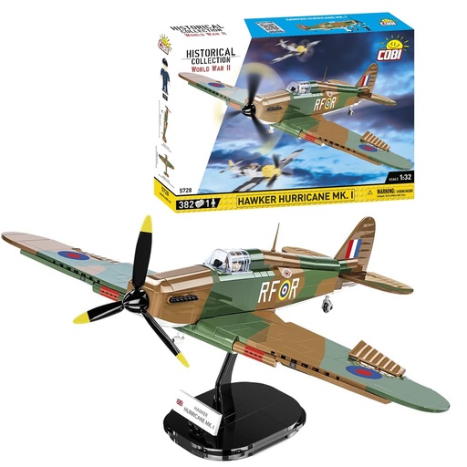 COBI | COBI-5728 HC WWII /5728/ HAWKER HURRICANE MK. I 382pcs