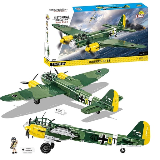 COBI | COBI-5733 HC WWII 15733/ JUNKERS JU-88 1160pcs