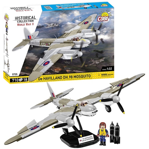 COBI | COBI-5735 | HC WWII /5735/ DE HAVILLAND DH.98 MOSQUITO 710pcs