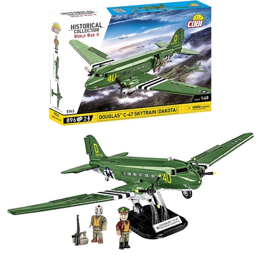 COBI | COBI-5743 | Douglas C-47 Skytrain Dakota 896pcs