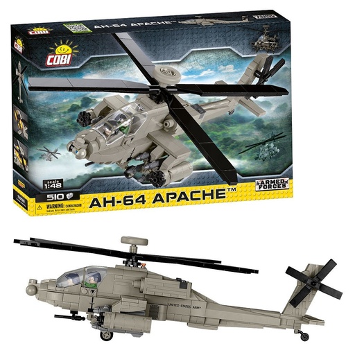 COBI | COBI-5808 | 武裝部隊 /5808/ AH-64 阿帕奇 1:48比例 