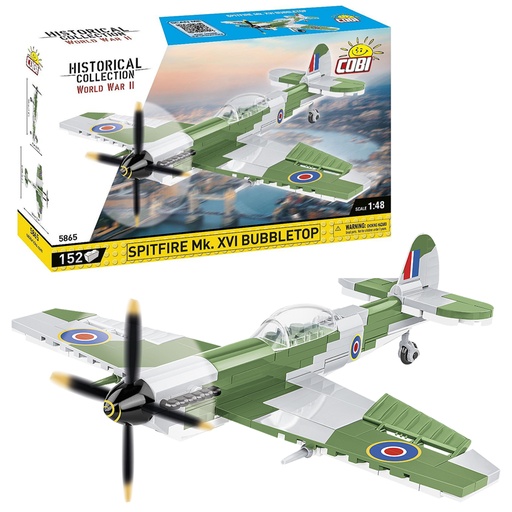 COBI | COBI-5865 Spitfire Mk. XVI Bubbletop 152pcs