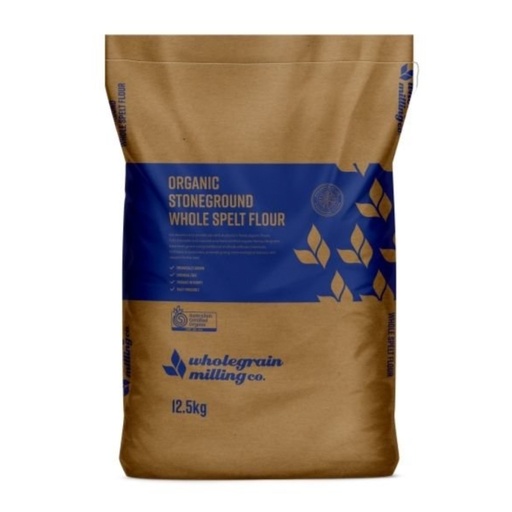 WHOLEGRAIN MILLING CO | 有机石磨全斯佩耳特小麦粉 12.5公斤