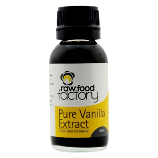 RAW FOOD FACTORY | Organic Pure Vanilla Extract 50ml