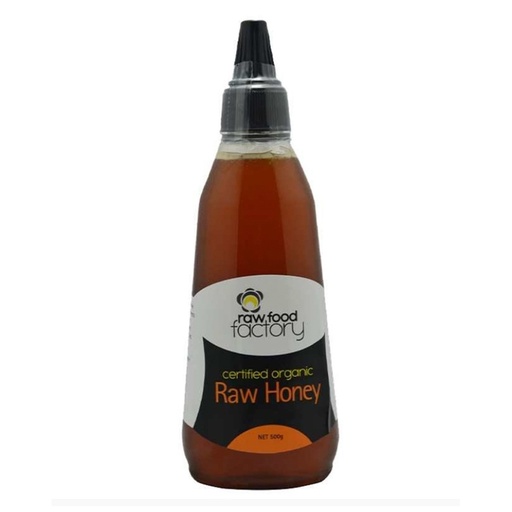 RAW FOOD FACTORY | Organic Raw Honey Squeeze 500g