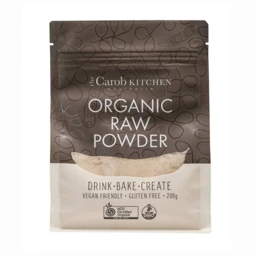 THE CAROB KITCHEN | Organic Carob Raw Powder 200g