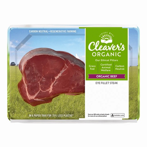 CLEAVER’S 有机肉品 | 有机牛眼肉菲力