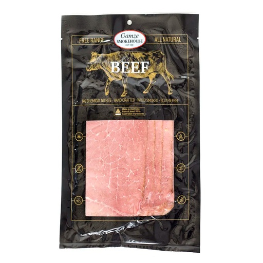 GAMZE 烟熏坊 | 烟熏牛肉 Pastrami - 烟熏牛肉 200克