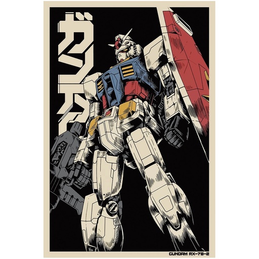 POSTER | Gundam RX-78-2 Anime Manga Poster - Size 24” X 36”