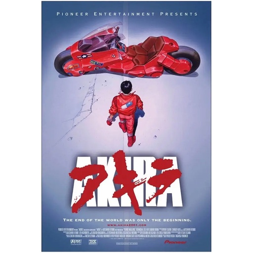 POSTER | Akira The End of The World Anime - Poster 24” X 36”