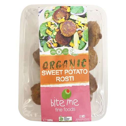Bite Me | Organic Sweet Potato Rosti 300g