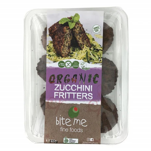 Bite Me | Organic Zucchini Fritters 250g