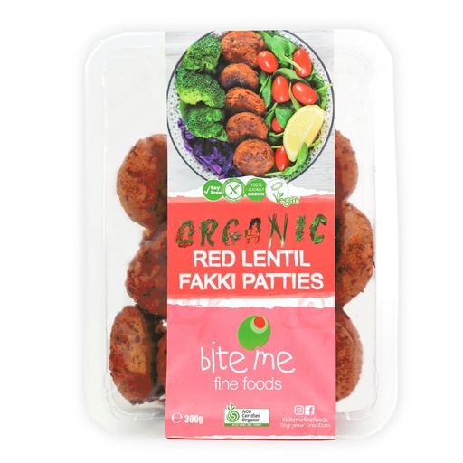 Bite Me | Organic Red Lentil Fakki Patties 300g
