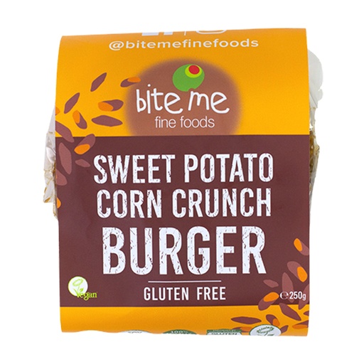 Bite Me | Organic Sweet Potato Corn Crunch Burger 250g