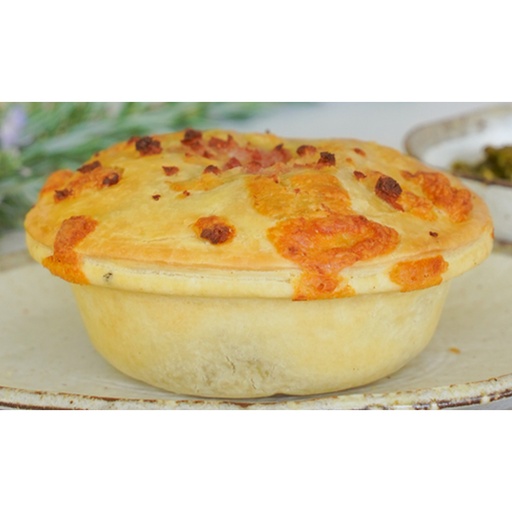 BYRON GOURMET PIES | Steak Bacon & Cheese Pies 220g (Frozen)