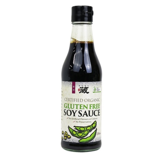 KURA ORGANIC | Oraganic Gluten Free Soy Sauce 250ml