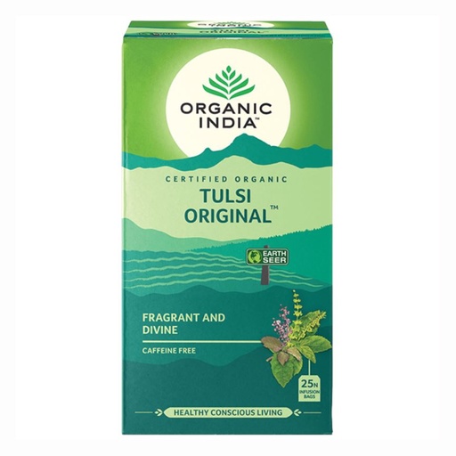 ORGANIC INDIA | Tulsi Original Tea, 25 packs per box