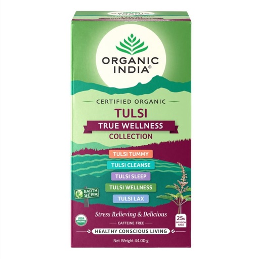 ORGANIC INDIA | 有机印度 | 薄荷真健康系列茶，25包每盒
