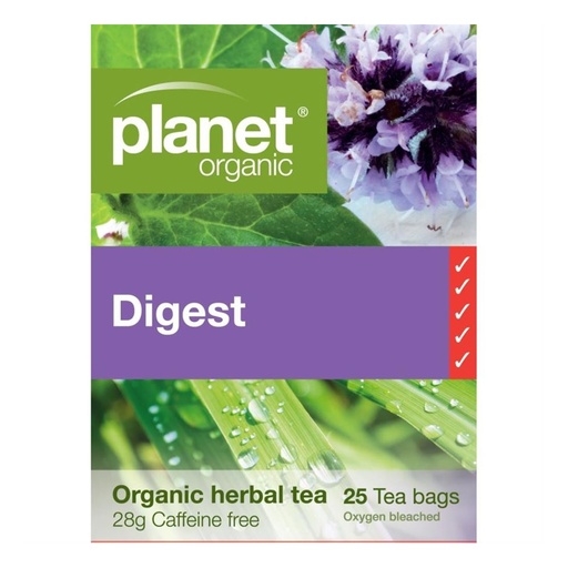 PLANET ORGANIC | Digest 25 Tea Bags