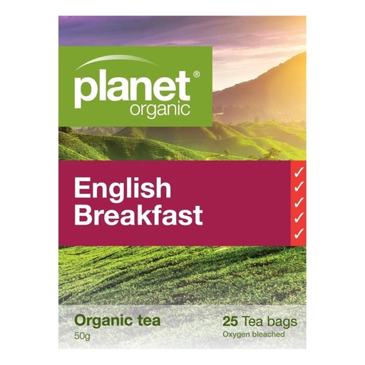 PLANET ORGANIC | 英式早餐茶 25 茶包