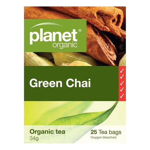 PLANET ORGANIC | 绿色印度茶 25 茶包