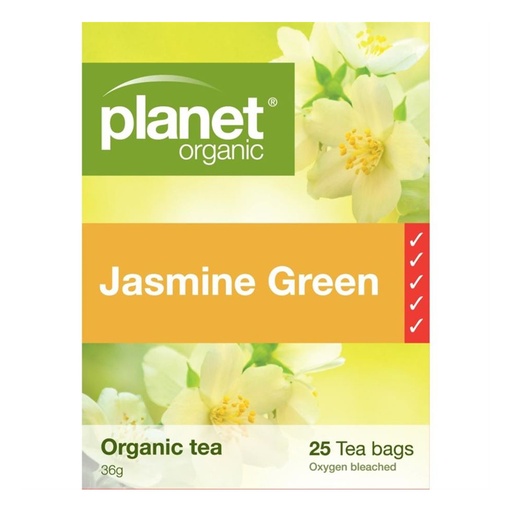 PLANET ORGANIC | 茉莉绿茶 25 茶包