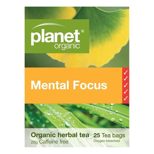 PLANET ORGANIC | 專注力 25 茶包