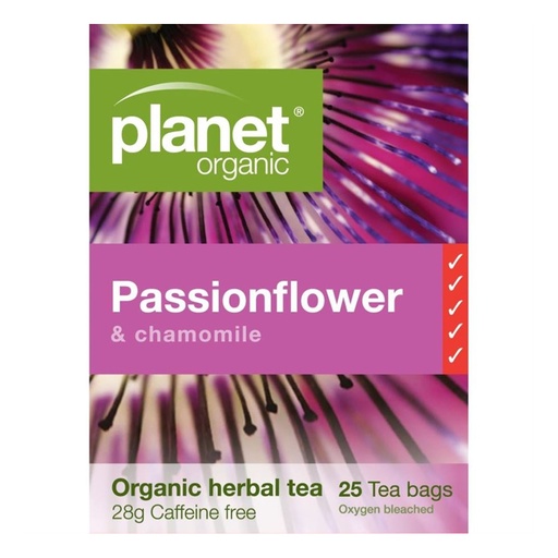 PLANET ORGANIC | 西番莲 25 茶包