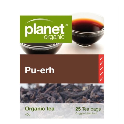 PLANET ORGANIC | 普洱茶 25 茶包