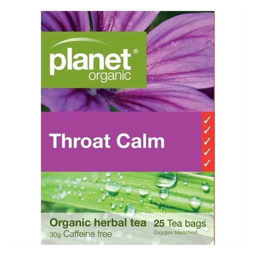 PLANET ORGANIC | 舒缓喉咙 25 茶包