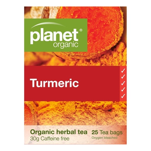 PLANET ORGANIC | 姜黄 25 茶包