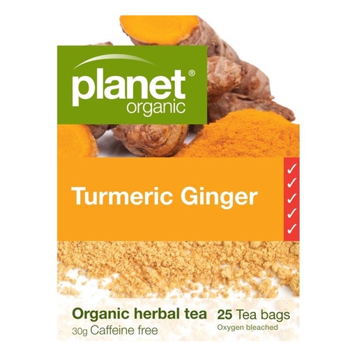 PLANET ORGANIC | 姜黄姜茶 25 茶包