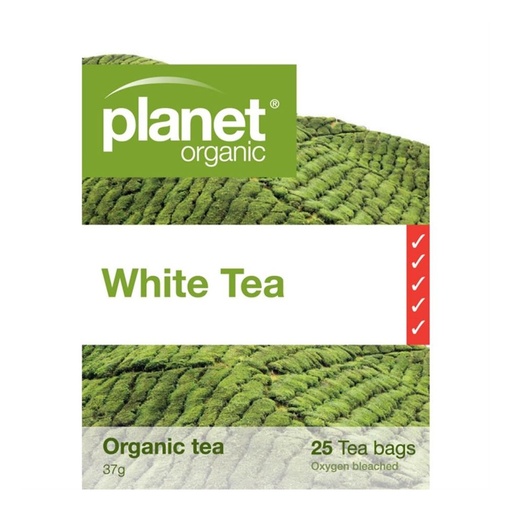 PLANET ORGANIC | 白茶 25 茶包