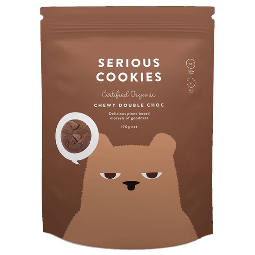 SERIOUS | Double Choc-Chip Cookies 170g
