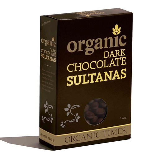 ORGANIC TIMES | 黑巧克力葡萄乾 150g