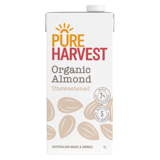 PURE HARVEST | 無糖杏仁奶 1 公升
