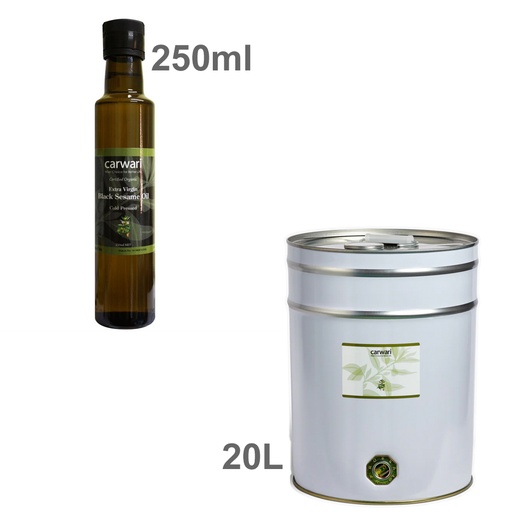 CARWARI | Organic Extra Virgin Black Sesame Oil