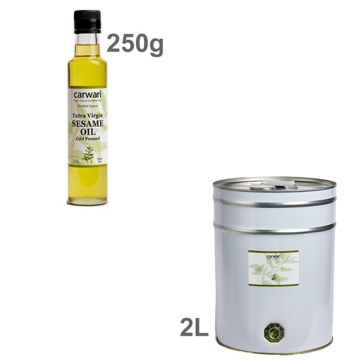 CARWARI | Organic Extra Virgin Sesame Oil